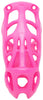 The front of a pink Hera hexlock cage in XXL size.