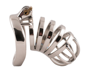 Steel HoD S77 Male Chastity Device | House of Denial