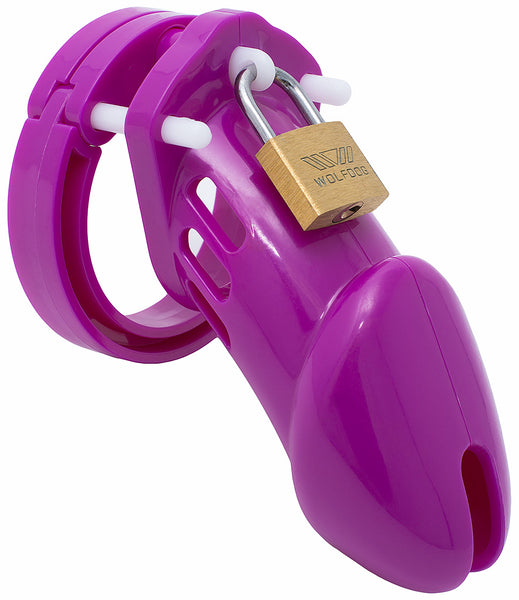 Pink HoD600S Small Silicone Male Chastity Device